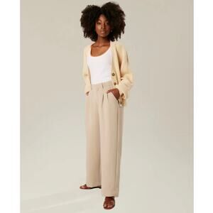 Toulair No.1 / the Vritti Trouser Relaxed Trouser Womens size 28 Beige